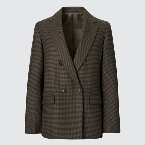 Uniqlo Double Breasted Jacket - Picture 1 of 6